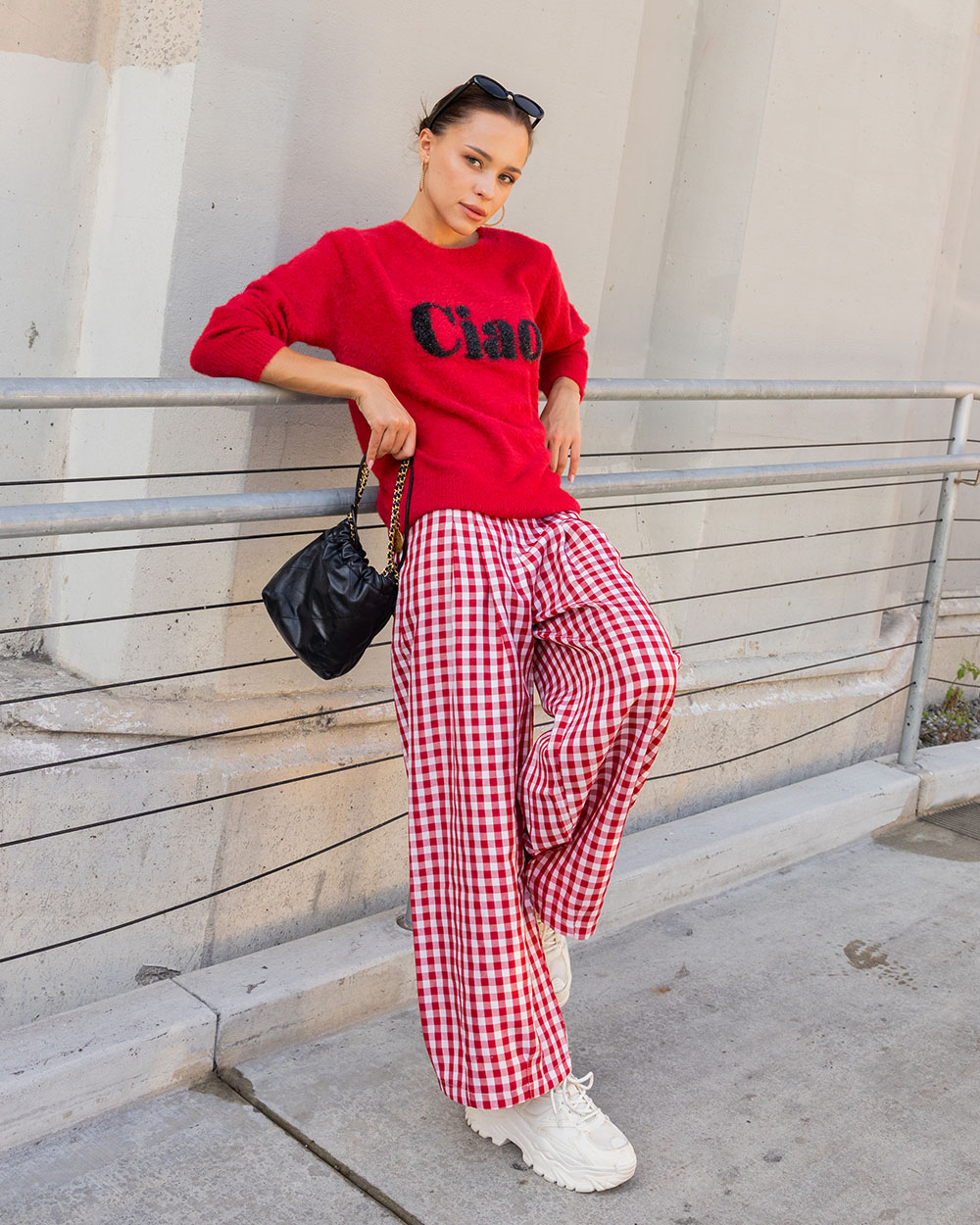 CIAO SHAGGY KNIT