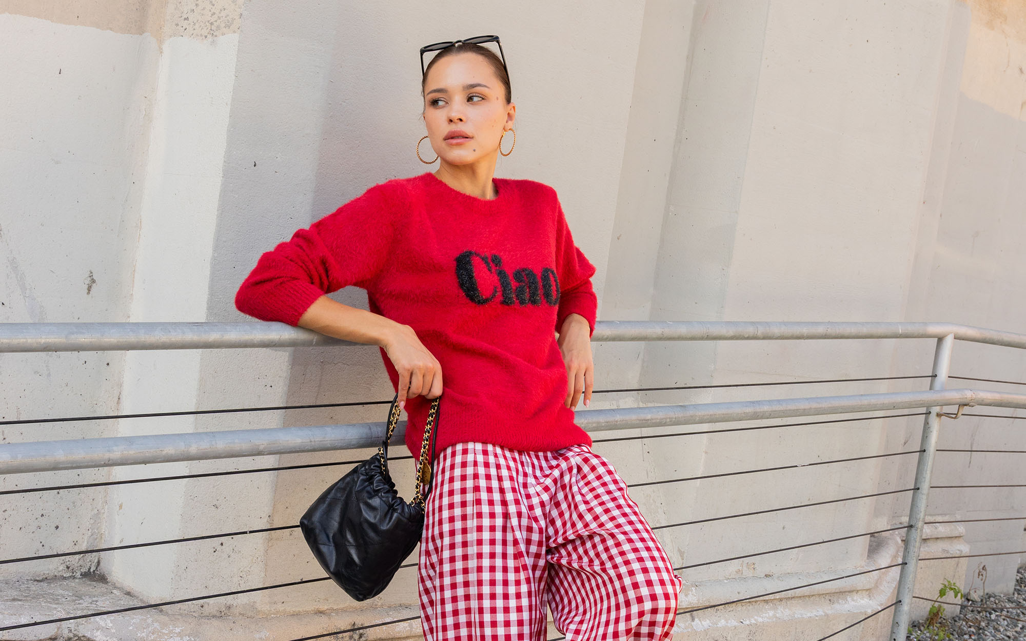 CIAO SHAGGY KNIT