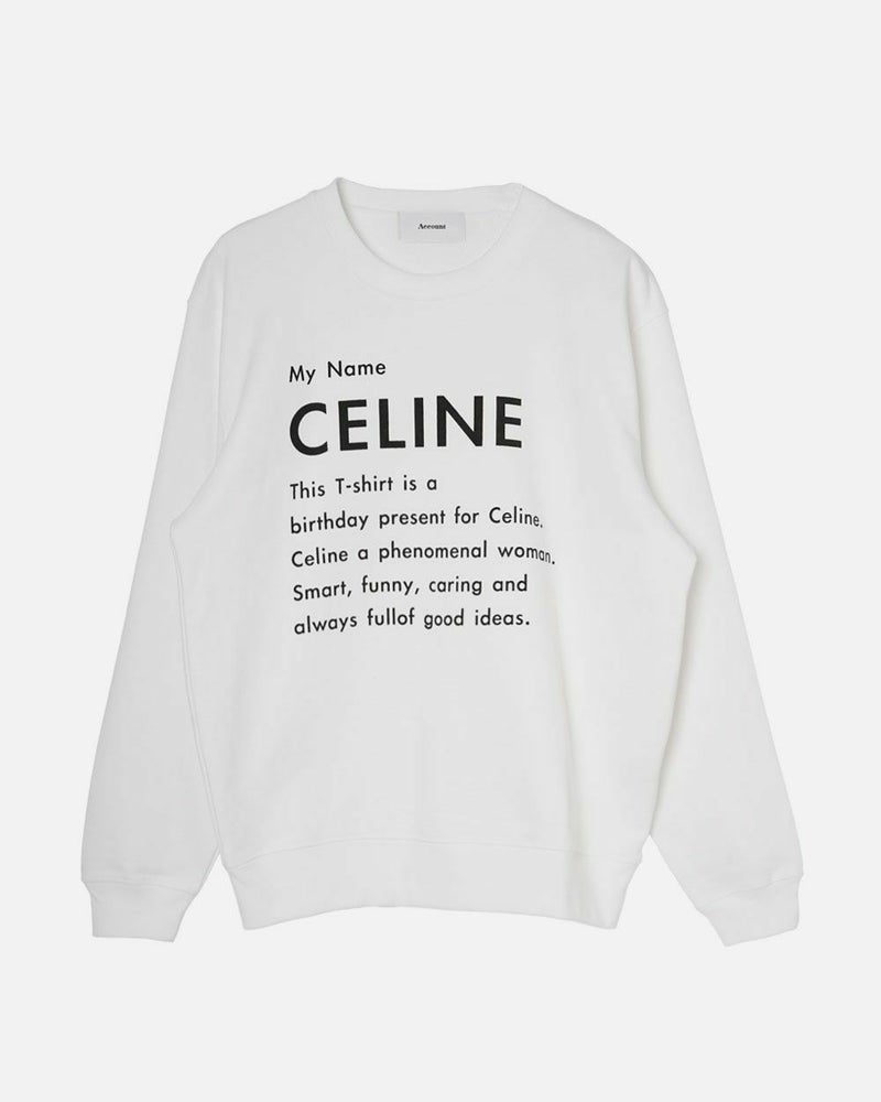 CE MY NAME スウェット トレーナー