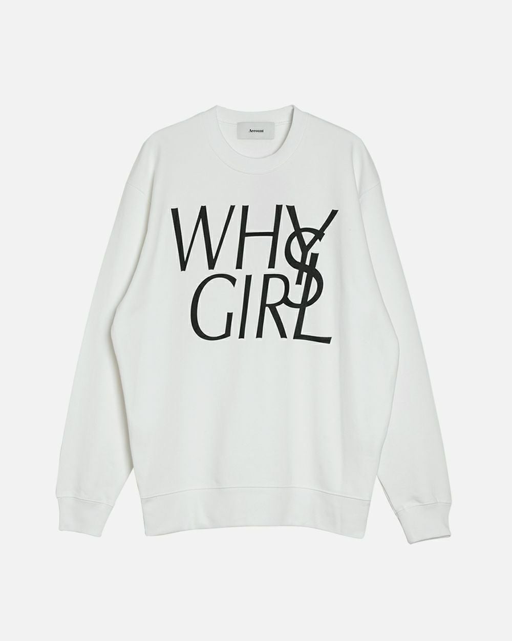 WHY GIRLS スウェット トレーナー