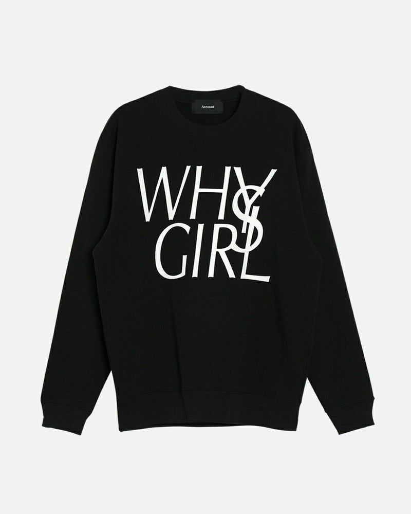 WHY GIRLS スウェット トレーナー