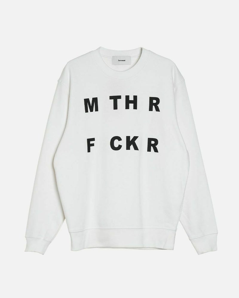 MTHR FCKR スウェット トレーナー